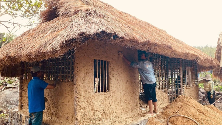 Nhà tranh vách đất ở làng Gò Cỏ, kéo ký ức xưa cũ ùa về - Ảnh 13.