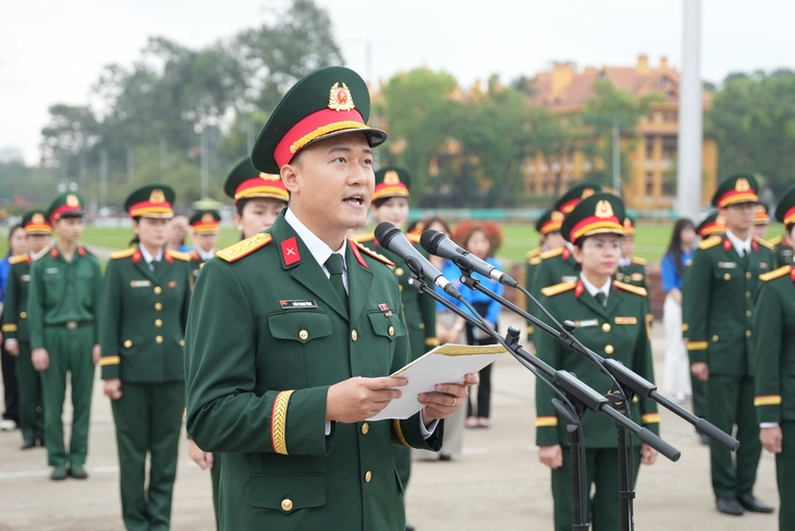 Tuổi trẻ Trung tâm Phát thanh - Truyền hình quân đội báo công dâng Bác - Ảnh 4.