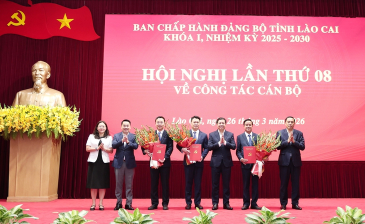 Ông Nguyễn Thế Phước được bầu làm Phó Bí thư Tỉnh ủy Lào Cai - Ảnh 3.