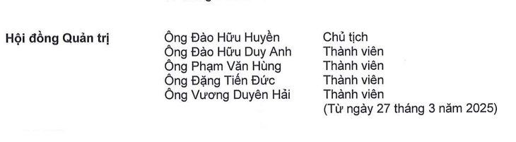 Hội đồng quản trị Phốt pho Apatit Việt Nam 'không thể hoạt động' vì lãnh đạo bị khởi tố gần hết - Ảnh 2.