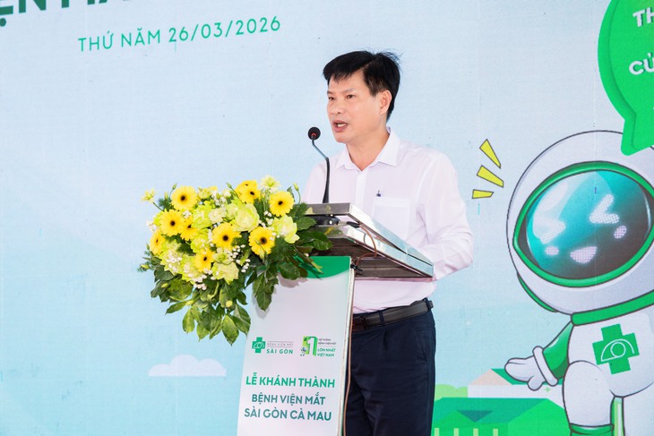 Khánh thành Bệnh viện Mắt Sài Gòn Cà Mau - Ảnh 2.