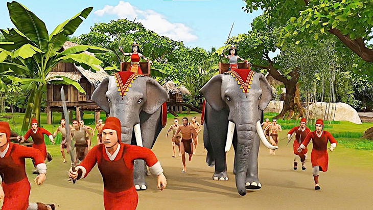 Tự hào với Chuyện xưa nước Việt - Ảnh 1. Chuyện xưa nước Việt - Ảnh 1.