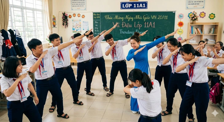 Giáo viên có nên rủ học sinh quay TikTok ngay trong trường học, sao 'trend' nào cũng 'đu'? - Ảnh 1.