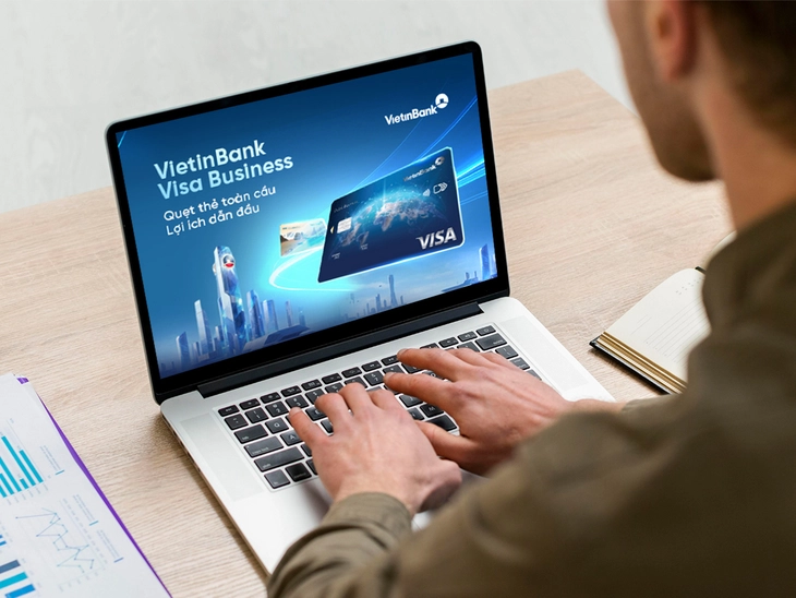 Thẻ VietinBank Visa giảm phí 50%, tặng voucher tiền triệu cho doanh nghiệp - Ảnh 1.