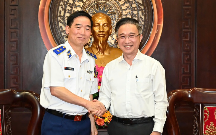 Cảnh sát biển Việt Nam ký kết phối hợp công tác dân vận với Cần Thơ, An Giang, Cà Mau - Ảnh 2.