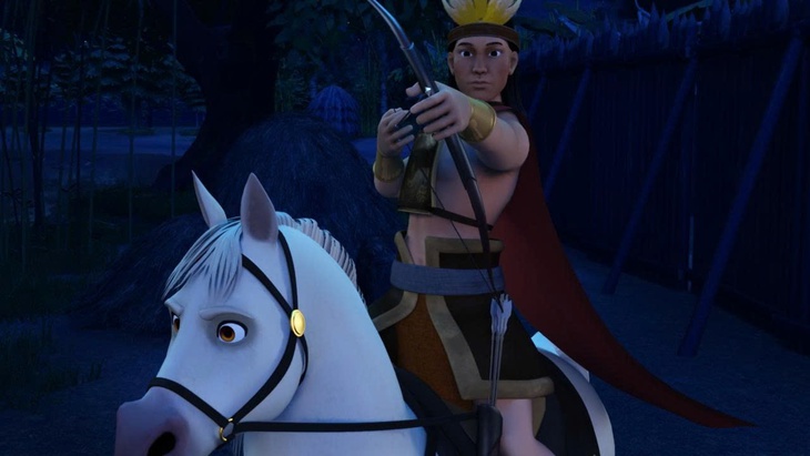 Câu chuyện về Hai Bà Trưng mở đầu Chuyện xưa nước Việt: 'Đừng bao giờ khinh thường con gái nghen!' - Ảnh 2. Chuyện xưa nước Việt - Ảnh 2.