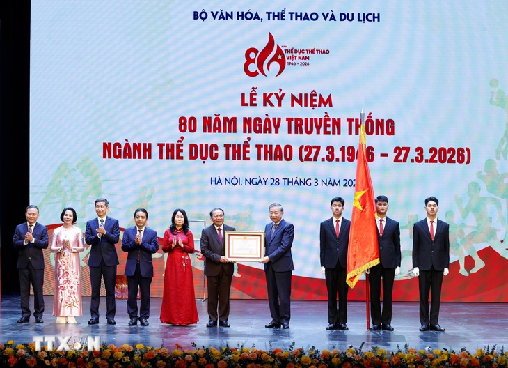 Toàn văn bài phát biểu của Tổng Bí thư Tô Lâm tại Lễ kỷ niệm 80 năm ngành Thể dục thể thao - Ảnh 3.