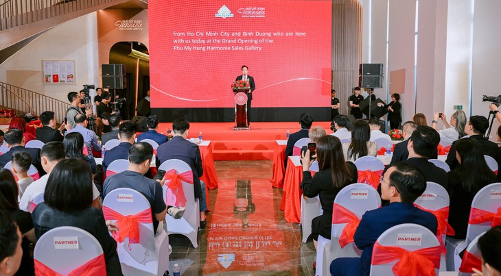 Phú Mỹ Hưng khai trương Trung tâm nhà mẫu Harmonie ngay tại công trường - Ảnh 4.