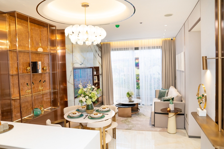 Phú Mỹ Hưng khai trương Trung tâm nhà mẫu Harmonie ngay tại công trường - Ảnh 3.