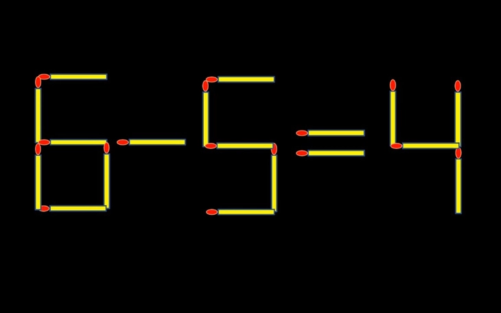 Thử tài IQ: Di chuyển một que diêm để 3-3=1 thành phép tính đúng - Ảnh 7.