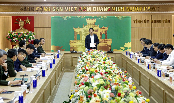 Công bố quyết định kiểm tra, giám sát đối với Ban Thường vụ Tỉnh ủy Hưng Yên - Ảnh 1.