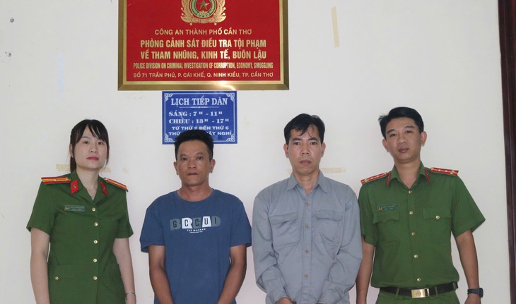 Khởi tố, bắt tạm giam hai người vận chuyển trái phép dầu DO - Ảnh 1.