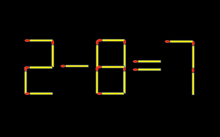 Thử tài IQ: Di chuyển một que diêm để 6-8=5 thành phép tính đúng - Ảnh 8.