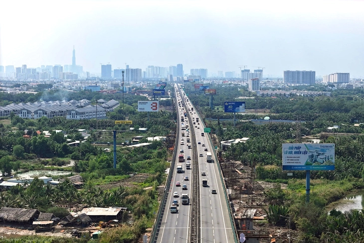 Điều chỉnh phương án phân làn và tốc độ trên cao tốc TP.HCM - Long Thành - Dầu Giây - Ảnh 1.