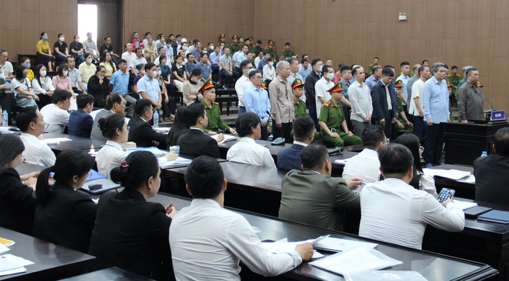 Chùm ảnh cựu thứ trưởng và 20 người ra tòa vụ doanh nghiệp hối lộ 40 tỉ - Ảnh 8.