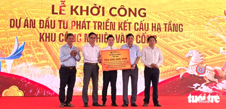 Khu công nghiệp Vàm Cống - Ảnh 3.