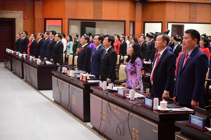 Sáng nay 30-3, bầu chủ tịch và các phó chủ tịch HĐND, UBND TP.HCM - Ảnh 4.