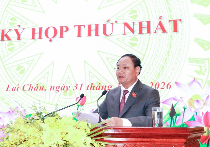 Bí thư Tỉnh ủy Lai Châu Lê Minh Ngân được bầu chức Chủ tịch HĐND tỉnh - Ảnh 2.