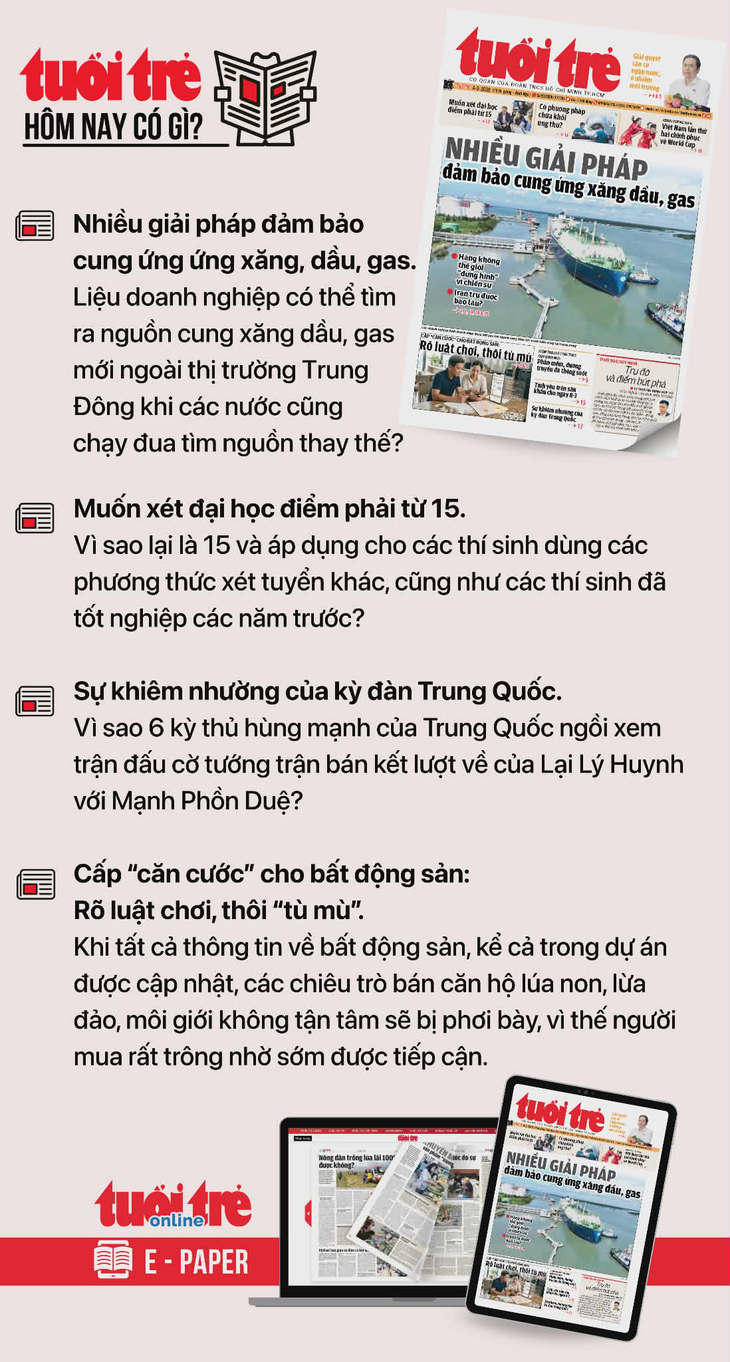 Tin tức sáng 4-3: Tạm dừng tiệm 'bánh mì không tên' sau các ca nghi ngộ độc - Ảnh 4.