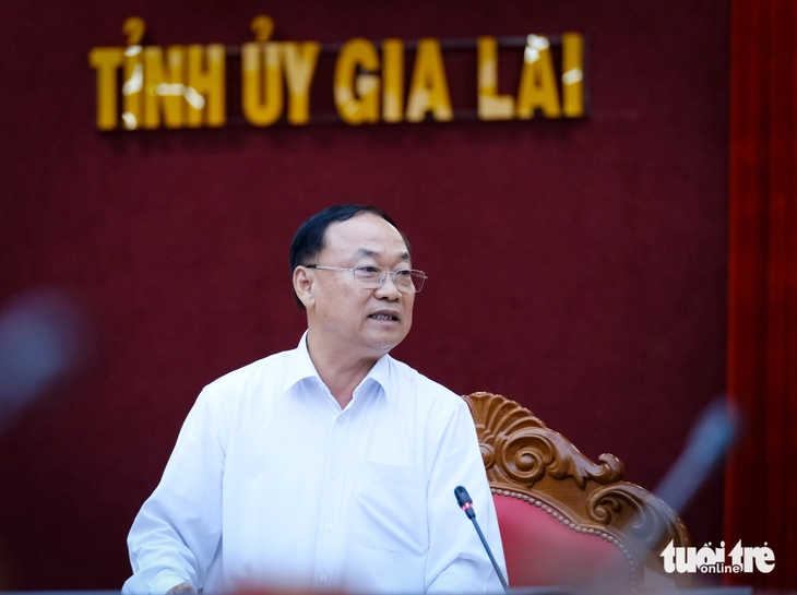 Công bố quyết định kiểm tra, giám sát đối với Ban Thường vụ Tỉnh ủy Gia Lai - Ảnh 5.