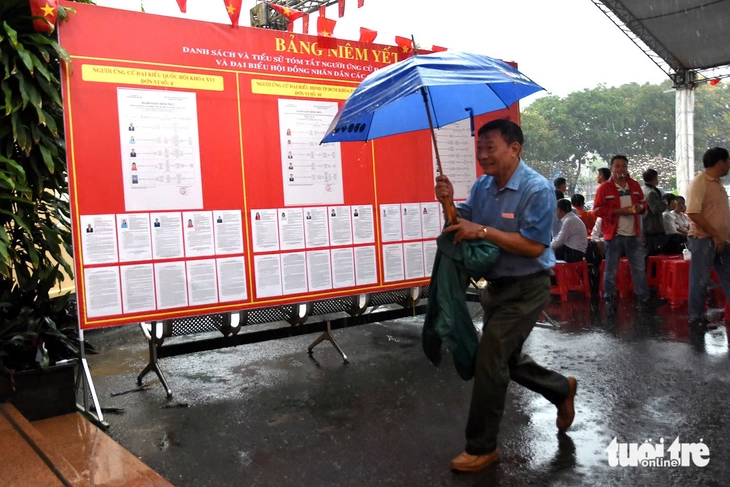 TP.HCM: Không tổ chức tăng ca, làm thêm giờ trong ngày bầu cử 15-3 - Ảnh 1. bầu cử - Ảnh 1.