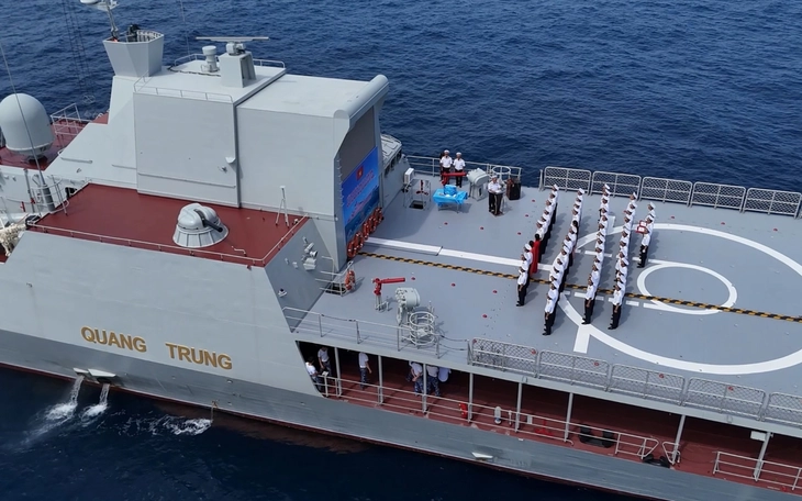 Tàu hộ vệ tên lửa 016 - Quang Trung sẵn sàng tham gia diễn tập hải quân đa phương Kakadu 2026 - Ảnh 2.