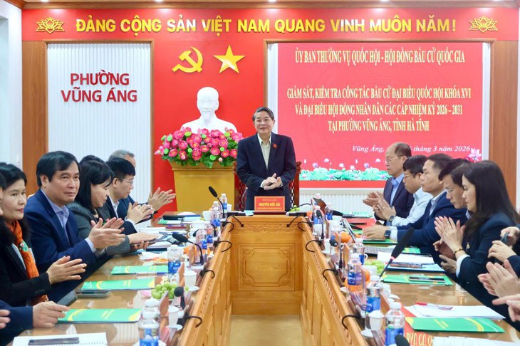 Phó chủ tịch Quốc hội kiểm tra công tác bầu cử tại Hà Tĩnh - Ảnh 2.