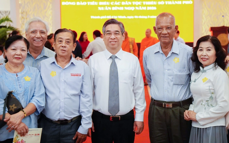 TP.HCM gặp mặt các đoàn đại biểu tham dự Đại hội toàn quốc các tổ chức chính trị - xã hội - Ảnh 4.
