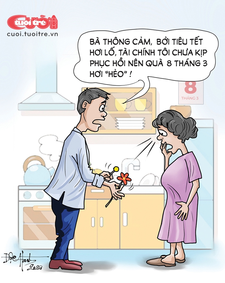 Quà 8-3 gì 'eo hẹp' vậy ông? - Ảnh 1.