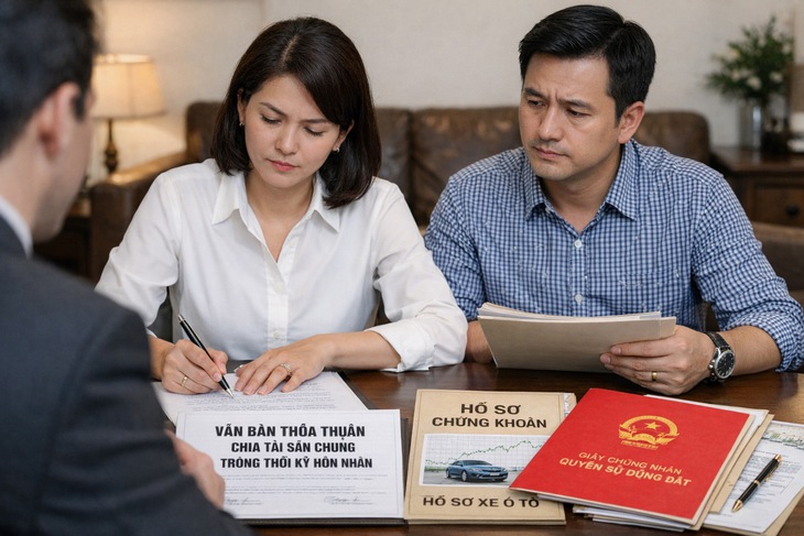 Vợ chồng mà đòi chia tài sản có phải muốn ly hôn? - Ảnh 1.