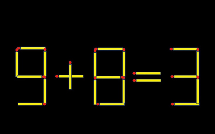 Thử tài IQ: Di chuyển một que diêm để 2+9=4 thành phép tính đúng - Ảnh 9.