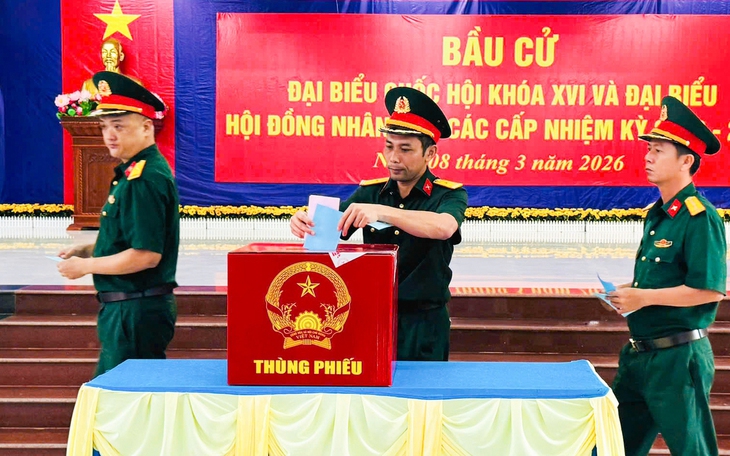 Dân An Giang tự nguyện cho mượn nhà góp thêm niềm vui Ngày hội non sông  - Ảnh 4.