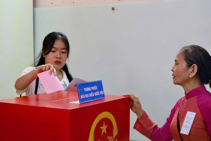 Phường Diên Hồng, TP.HCM vận hành thử nghiệm bầu cử 'giống như thật' - Ảnh 2.