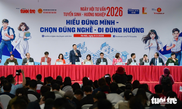 Thí sinh thế hệ cuối gen Z tìm gì tại Ngày hội tư vấn tuyển sinh? - Ảnh 5. tuyển sinh - Ảnh 4.