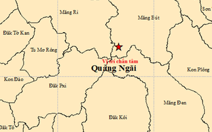 Động đất gây rung lắc ở Quảng Ngãi - Ảnh 3.