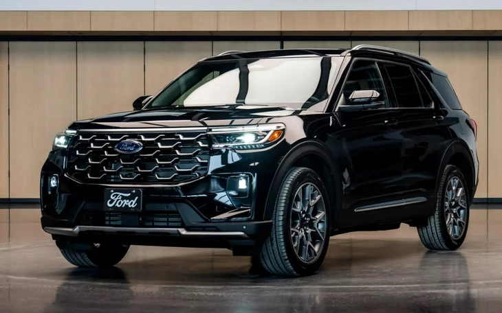 Ford Explorer thêm bản 'chạy kiếm cơm': Đi 602km/sạc, có cốp trước, hộp sơ cứu - Ảnh 9.