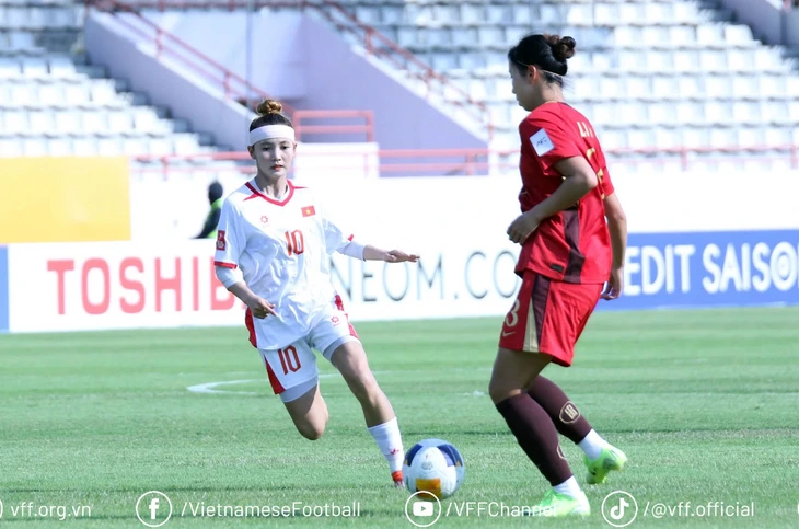 U20 nữ Việt Nam không thể gây bất ngờ ở Giải U20 nữ châu Á - Ảnh 2.