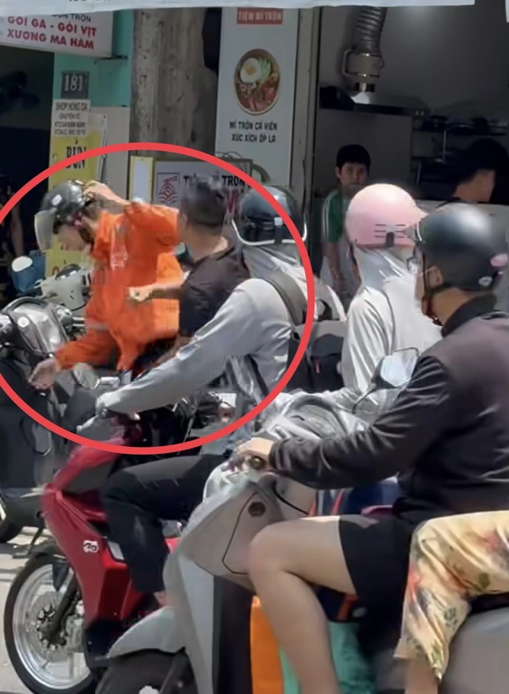 Xác minh clip người đàn ông đánh shipper trên đường phố Đà Nẵng - Ảnh 2.