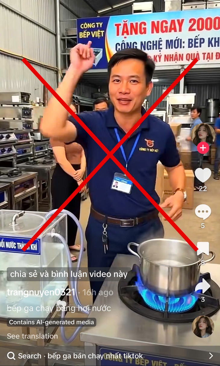 Bếp gas chạy bằng nước, có thật không đó? - Ảnh 2.