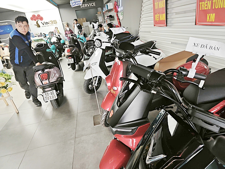 Xe điện vào đợt hút khách mới - Ảnh 1. xe điện - Ảnh 1.