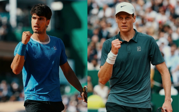 Đánh bại Alcaraz tại chung kết Monte Carlo, Jannik Sinner trở lại số 1 thế giới - Ảnh 2.