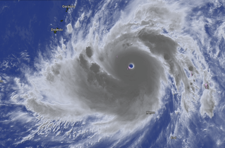 Bão Sinlaku có thể mạnh lên thành siêu bão - Ảnh 3.