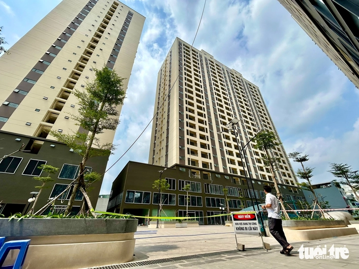 Cảnh báo 'cò' thu cọc 150 triệu tại nhà ở xã hội Lý Thường Kiệt - Ảnh 1.