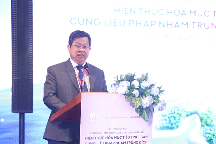 84% người mắc ung thư phổi phát hiện muộn, gần 22.600 ca tử vong mỗi năm - Ảnh 1.