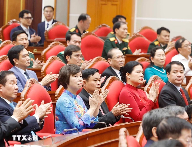 Tổng Bí thư, Chủ tịch nước Tô Lâm chủ trì Hội nghị công bố các Quyết định về công tác cán bộ - Ảnh 4. Tổng Bí thư, Chủ tịch nước Tô Lâm chủ trì Hội nghị công bố các quyết định về công tác cán bộ - Ảnh 6.