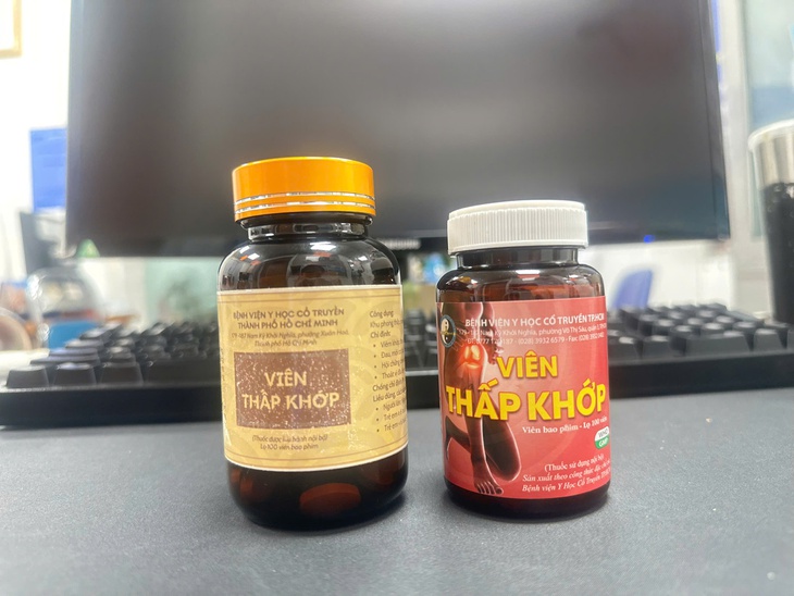 Xuất hiện thuốc giả mạo danh Bệnh viện Y học cổ truyền TP.HCM - Ảnh 1.
