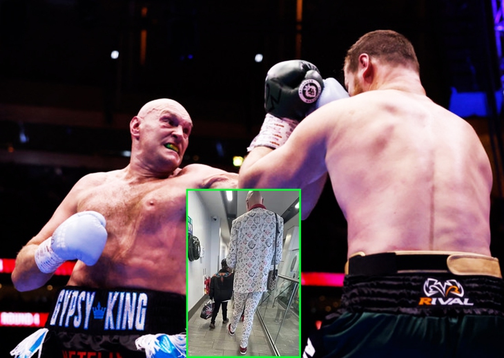 Vừa bỏ túi gần 640 tỉ, Tyson Fury vẫn bay giá rẻ về biệt phủ - Ảnh 1.