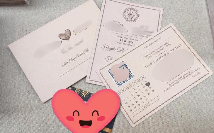 Gắn mã QR vào thiệp mời cưới không khác gì nhắc phải có tiền mừng cưới - Ảnh 2.