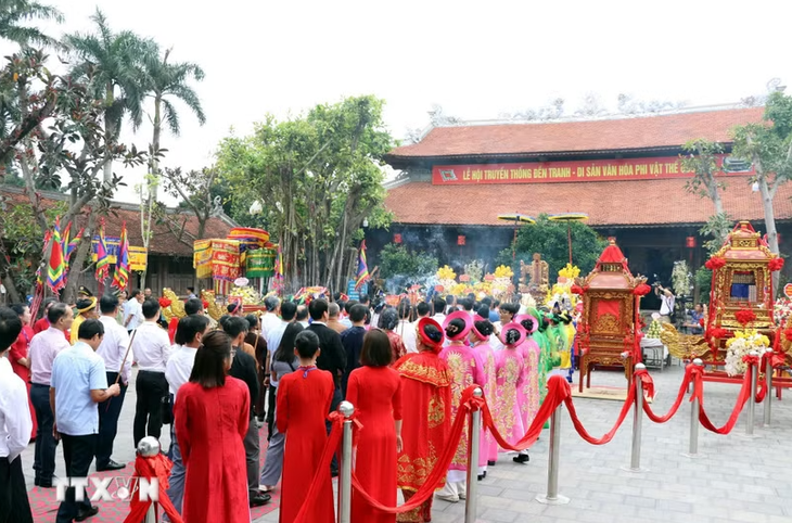 Hải Phòng yêu cầu xử lý nghiêm việc mạo danh đền Tranh - Ảnh 1. Hải Phòng yêu cầu xử lý nghiêm việc mạo danh đền Tranh - Ảnh 1.