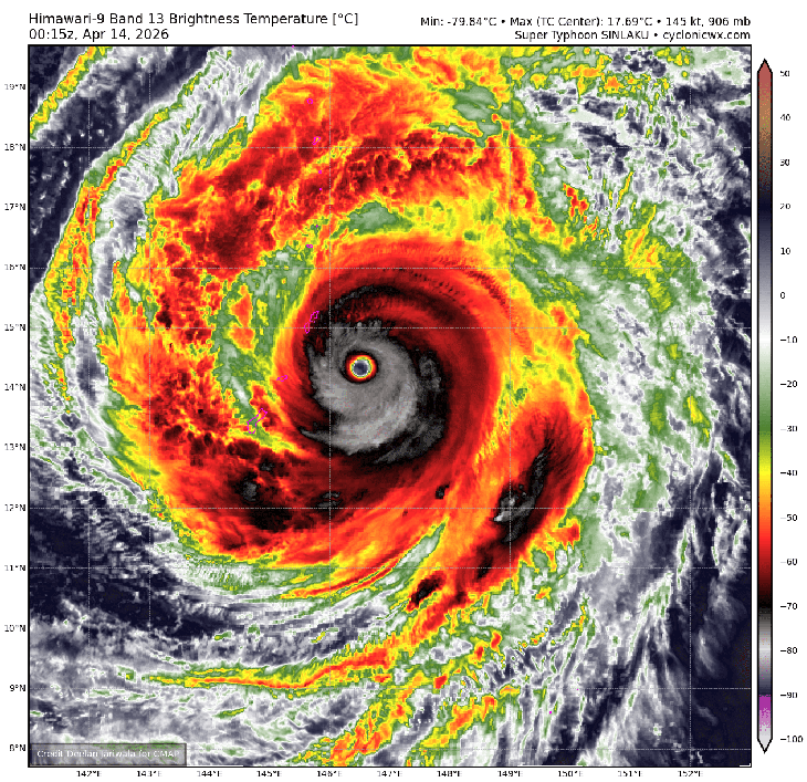 siêu bão Sinlaku - Ảnh 2.